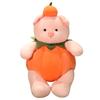 Pumpkin Pig Doll Cute Pumpkin Rabbit Doll Plush Toy Doll Girl Sleeping Pillow Birthday Gift