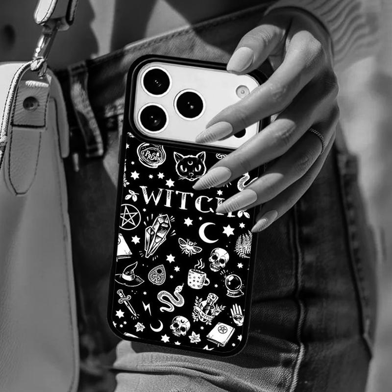 Witch Witchcraft Phone Case For iPhone 17 Air 14 15 13 12 Max Cover For Apple 16e 11 Pro Max Plus Coque