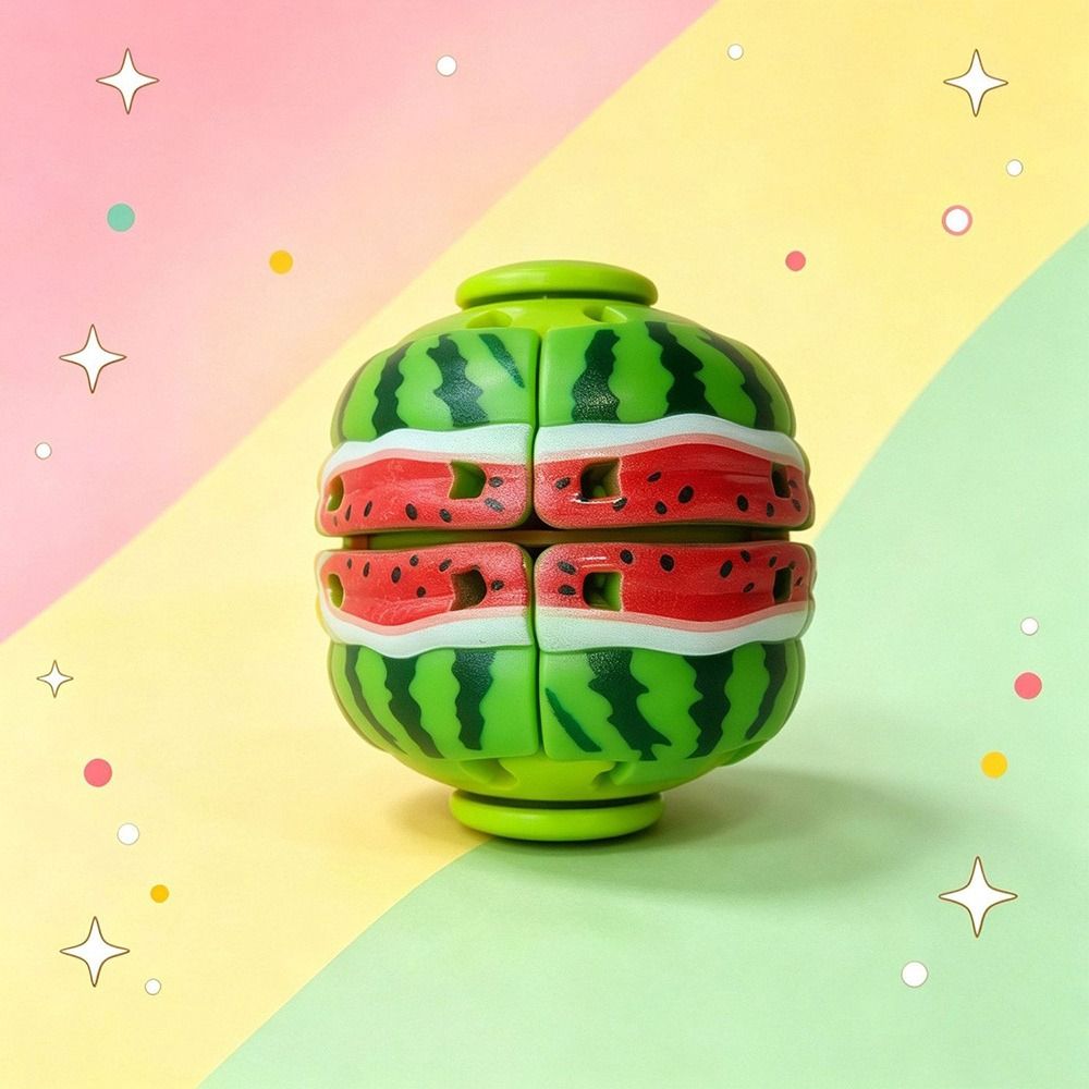 PP Fruit Spinner Toy Press and Rotate 3D Printed Fidget Toy  Leisure Entertainment