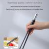 Premium Silver-Tip Antibacterial Alloy Chopsticks 10-Pair Set