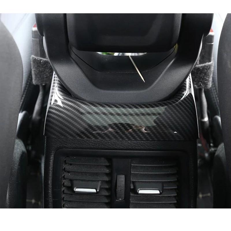 Car Center Armrest Box Decorative Strip Trim Cover Frame Fit For BMW X1 F48  X2 F47 2018- Auto Interior