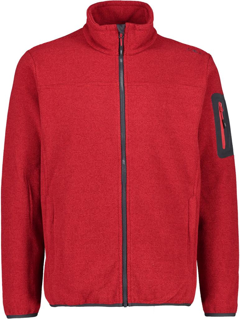 Herrenjacke CMP Fleece Jacquard-Strick-Tech-Jacke (38H2237)
