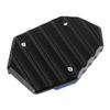 Side Stand Pad, Motorcycle Kickstand Pad, Extension Pad Support Plate Fits YMH YZF R25/YZF R3/MT‑25/MT‑03 14-19 (Blue)