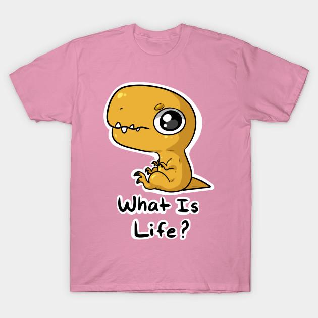 T Shirt Women What Is Life Harajuku Print Kawaii Tshirt Summer Short Sleeve Female T-Shirt Top Tee