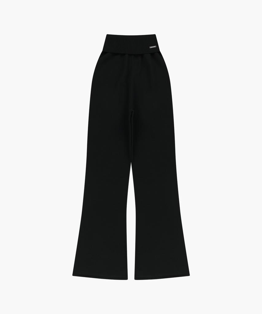HDEX Women'S Knit Bootcut Pants (Black)