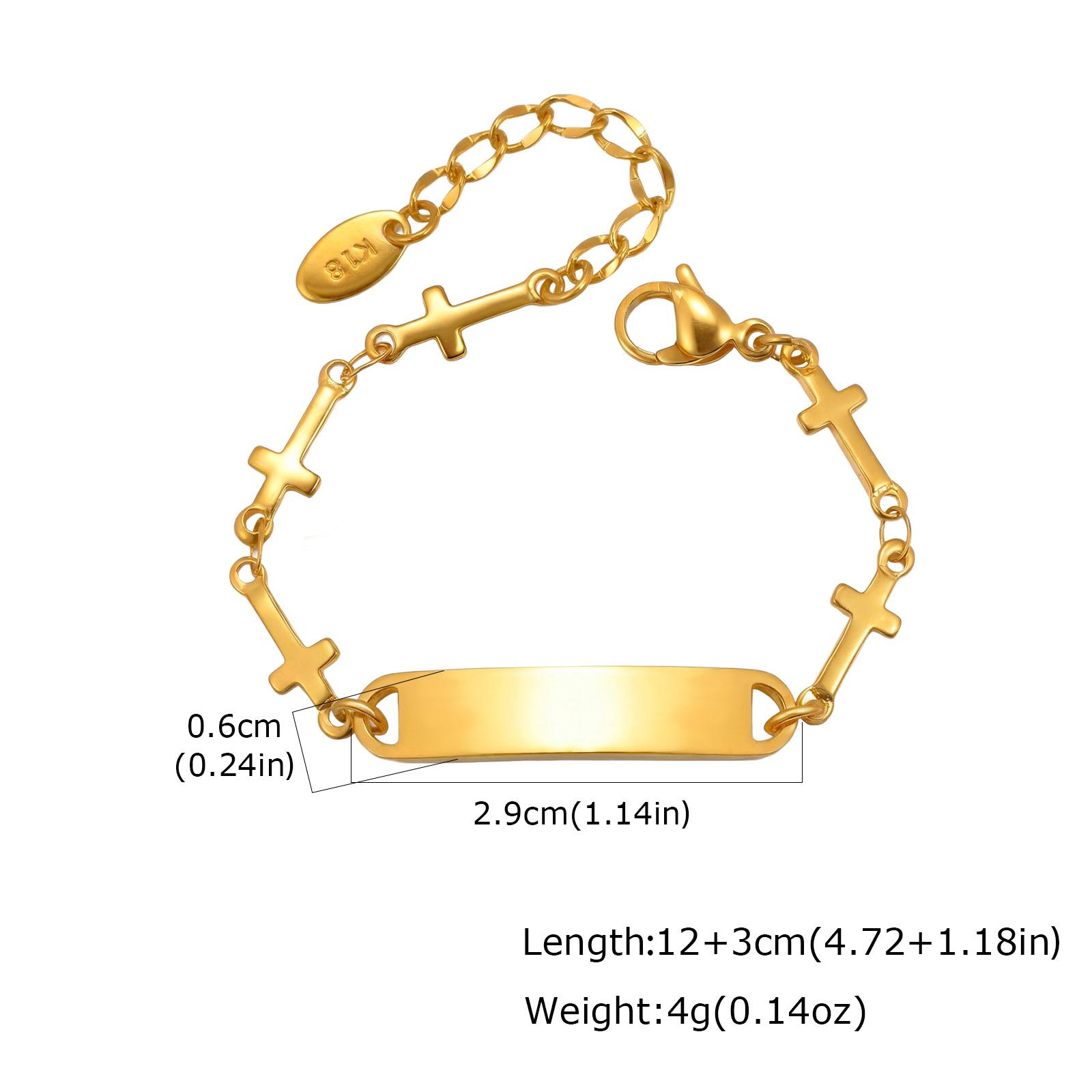 

Custom Name Bracelet for Newborn Baby Girls, Stainless Steel Butterfly ID Bar Bangle, Waterproof Personalized Birthday Gift 12cm-15cm Adjustable