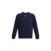 Under Armour Rival Solid Fleece Crew Training Sweatshirt Men Sweatshirt Dark-Blue 1379755-410