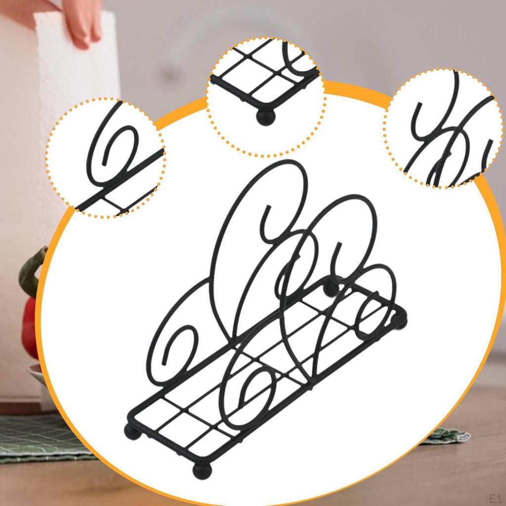 Metal Napkin Dispenser for Hand Towels And Paper In Kitchen Dining Areas