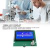 12864 LCD Screen Assembly 3D Printer LCD Display Screen With Control Panel 12864 Blue Screen For 3S 3X 3D Printer