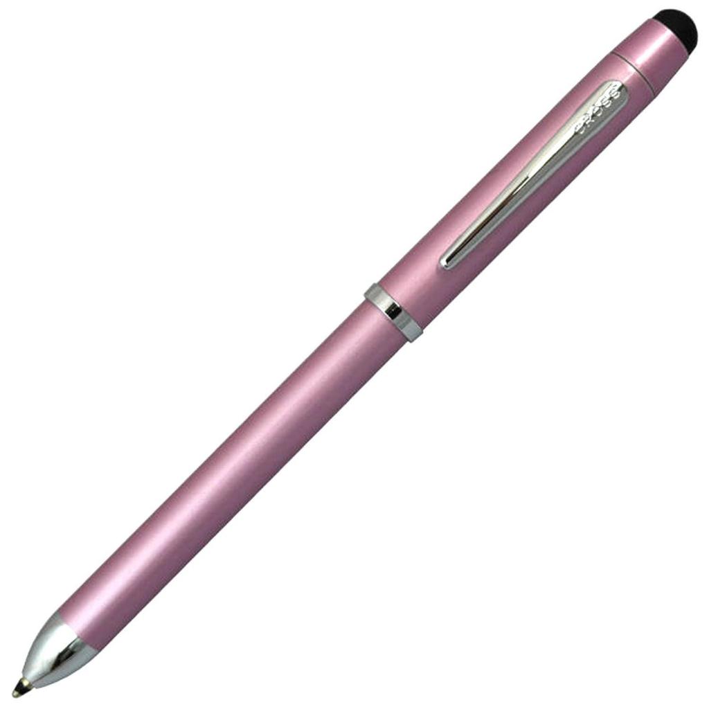 CROSS Tex3 Plus Ballpoint Frosty Officially Multi-Function Pen, Pink, Imported, AT0090-6+