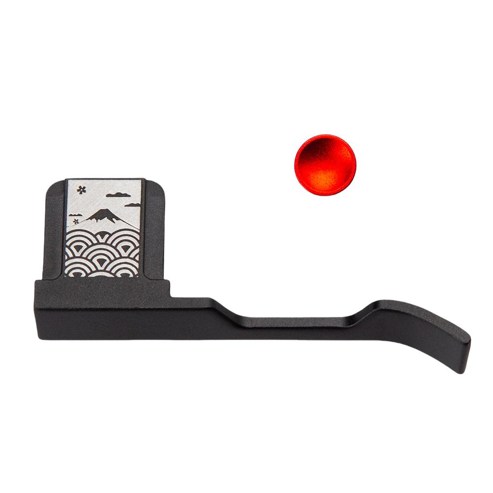 Metal Thumb Up Grip Shutter Button Kit Soft Release Button Hot Shoe Cover for Fuji X100V X100F X100T X100VI Camera Accessories