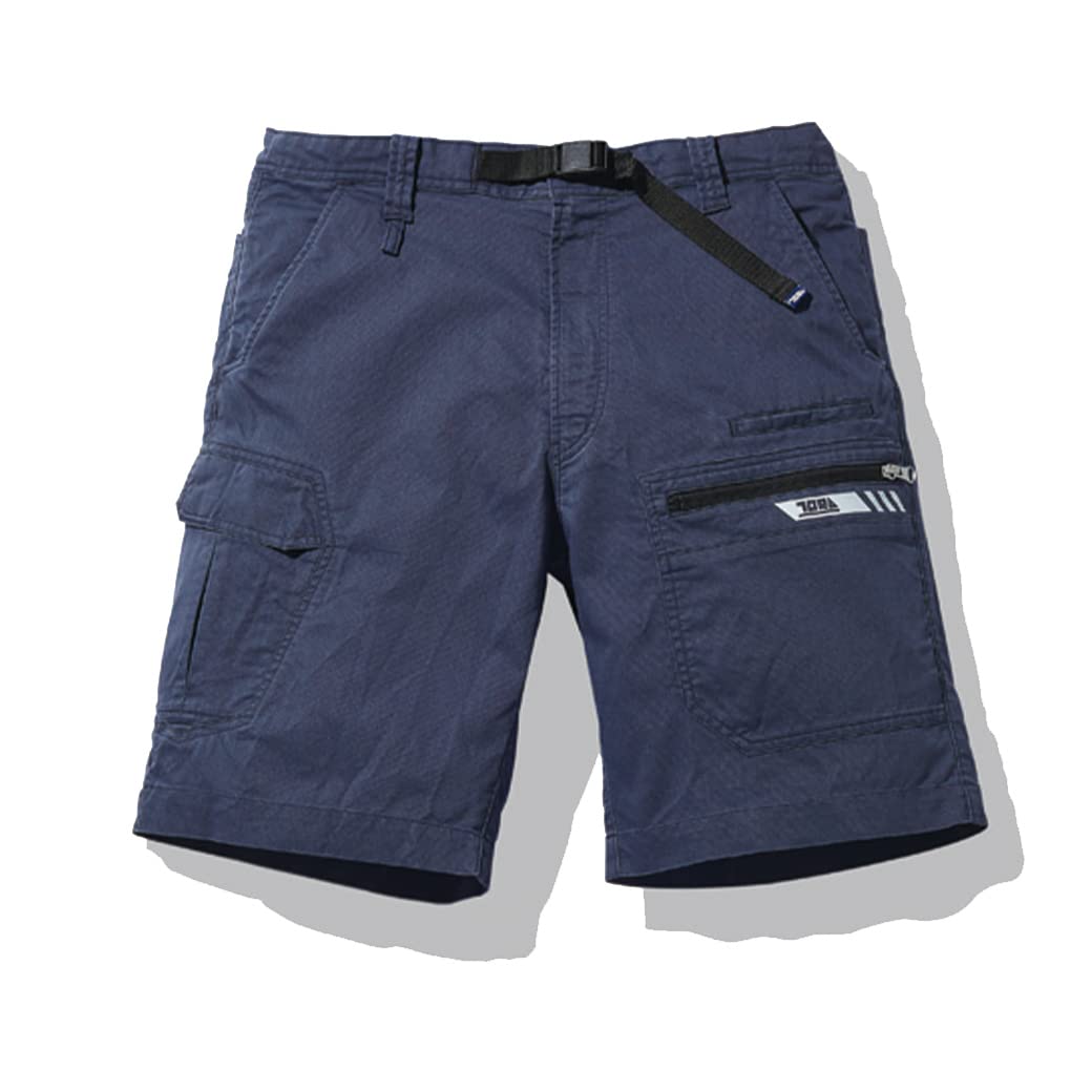 

Toraichi Stretch Cargo Point Contact with TORAICHI Pro Uni Sticker Dark 9531-241 Shorts, Anti-Static, Workwear, [14. Contrast, 3L]