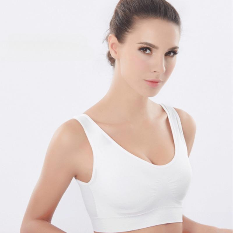Bra Zero Bound Plus Size Yoga Sports Bra Wireless Seamless One Piece Shockproof Brassiere for Women