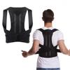 חגורת גב מיישרת יציבה לנשים וגברים, חגורת תמיכת גב מותני מתכווננת, תמיכת כתפיים לשיפור סקוליוזיס