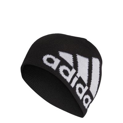 Adidas RDY Big Logo Beanie DMD76 Knit OSFX COLD. Men's Hat, Black/White (IB2645)