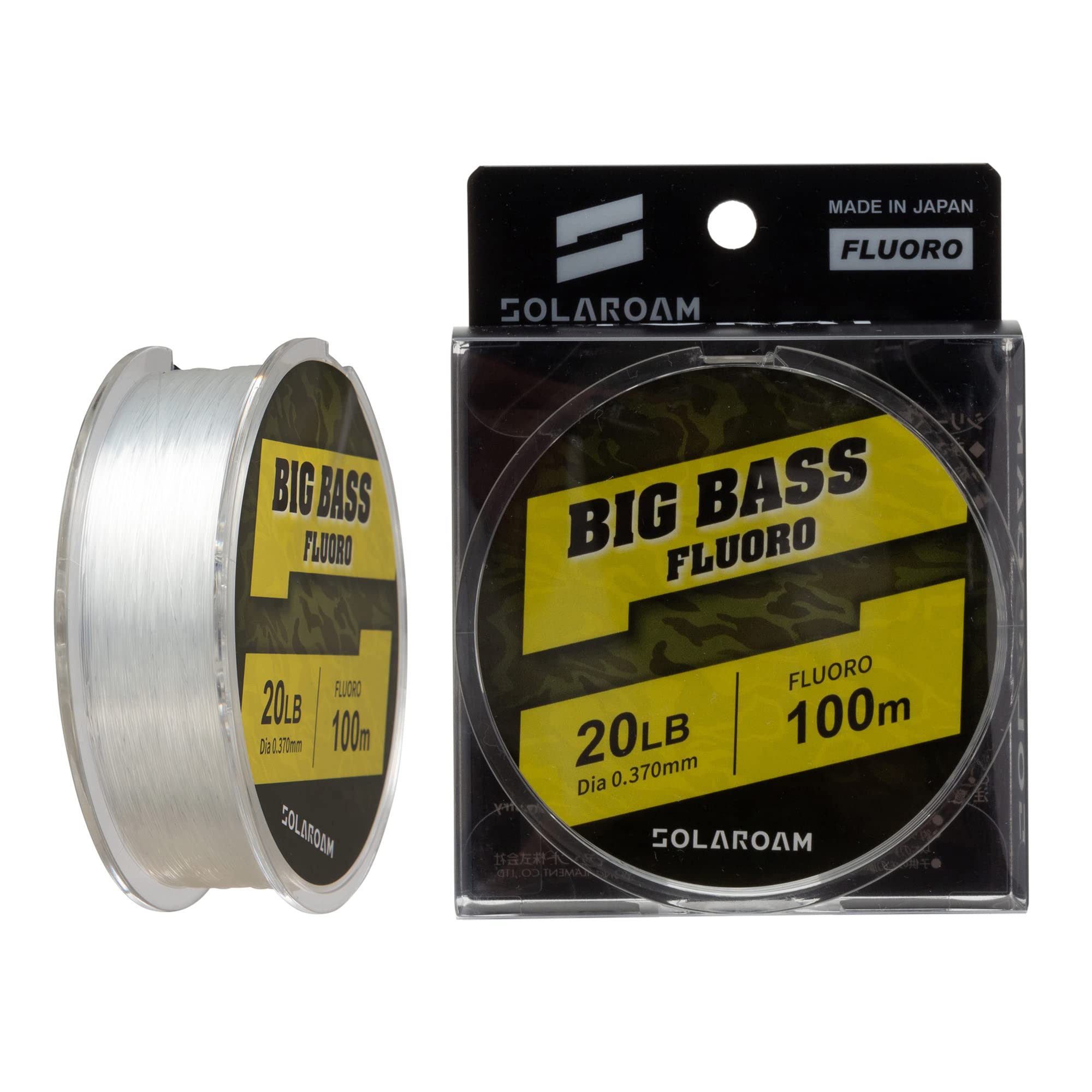 

Toray Solarom Big Bass Fluorocarbon 100m 20lb