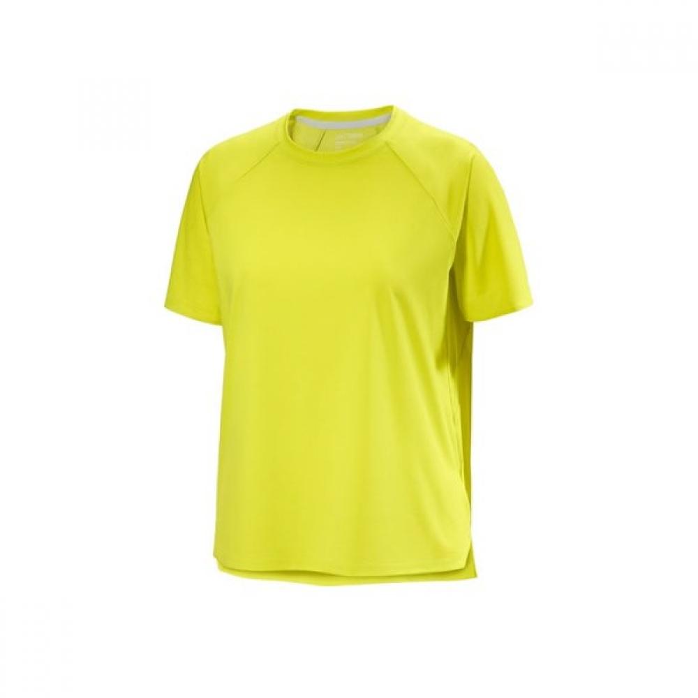 Arc Teryx Women S Silen Crew SS atoSwx7692 Euphoria Heather SM