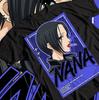 Koszulka Nana Osaki, Koszulka graficzna Kawai z mangi anime Black Stones