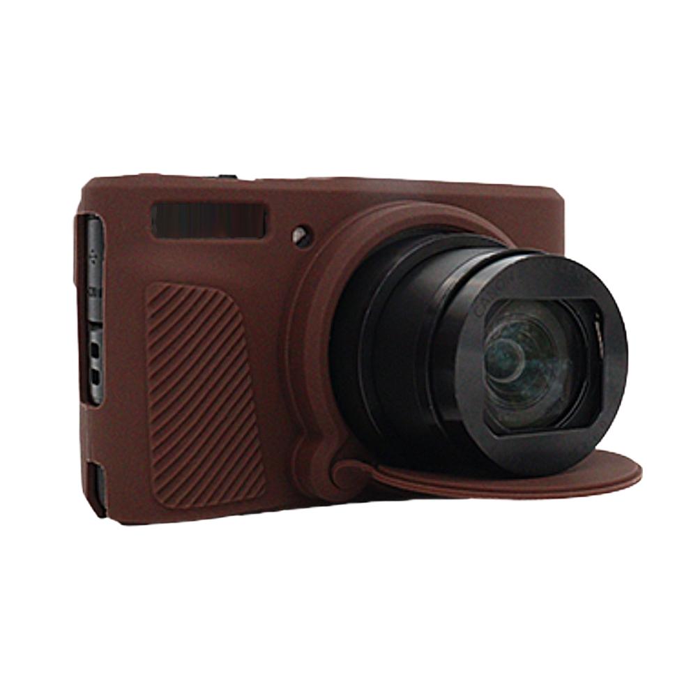 Carcasă Pentru Aparat Foto Canon SX740 SX730 Carcasă Protectoare Moale din Silicon pentru Corp Skin Geantă Aparat Foto Cu Capac pentru Obiectiv Pentru Canon SX740 SX730 cafea