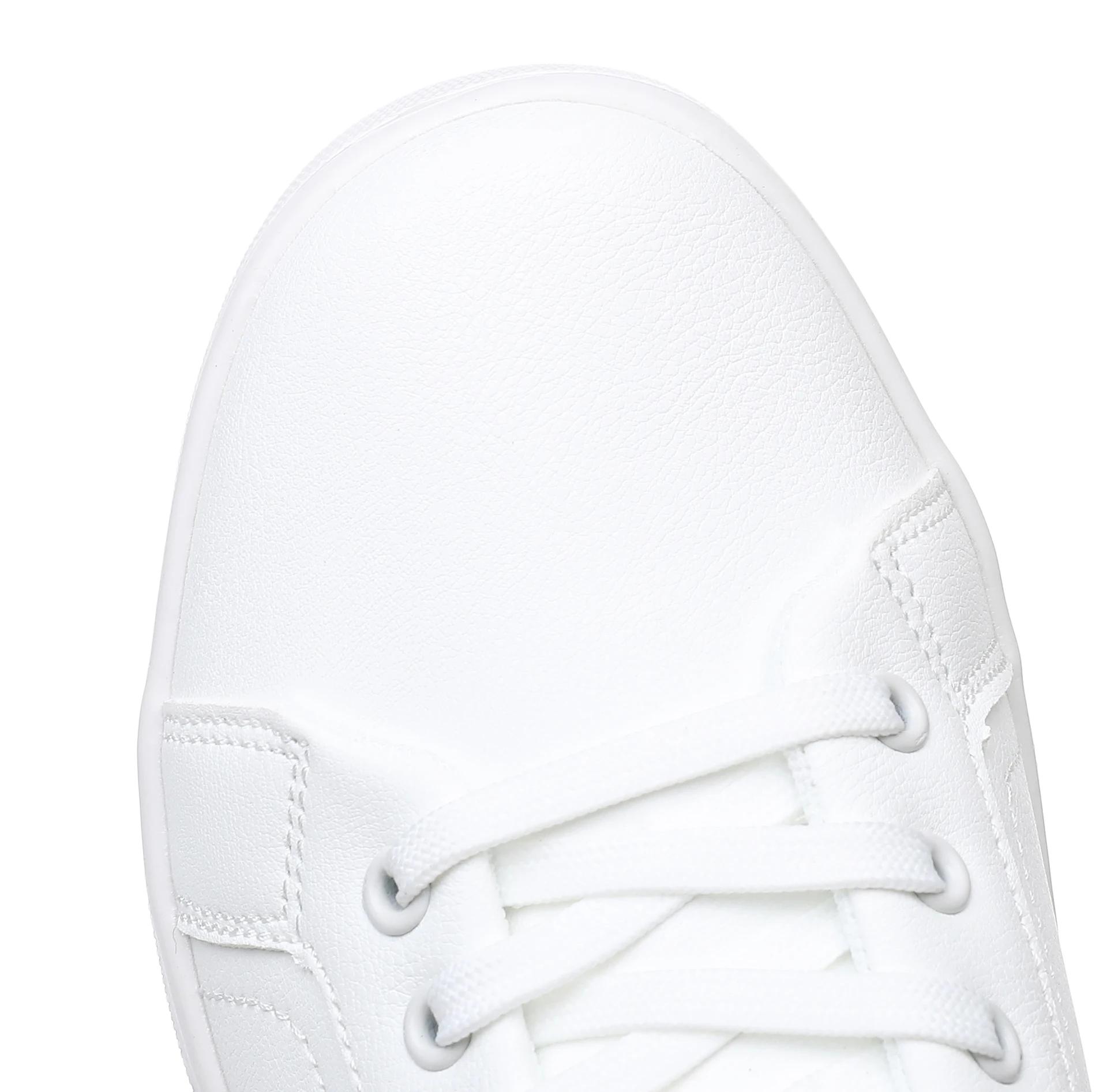 Мода Лето 2024 новые маленькие белые туфли мужские корейские версии модной обуви — фото 3