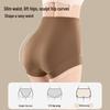 Women's High-Waist Tummy Control Briefs - Embossed Mulberry Silk