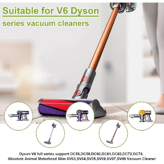 V6 Battery Adapter for Ryobi 18V Lithium Battery Converted for Dyson V6 SV04 SV03 DC59 DC58 DC62 SV09 SV05 Absolute Motorhead Cordless Vacuum Cleaner