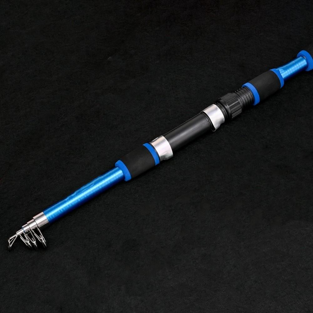 Hard Telescopic Fishing Rod Set Spinning Fishing Hand Pole Mini Fishing Pole Stream Lake