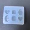 Easy To Use Silicone Mould Practical Epoxy Resin Mold Candy Accessories Shaped Mould Jewelry Charm Making Supplies