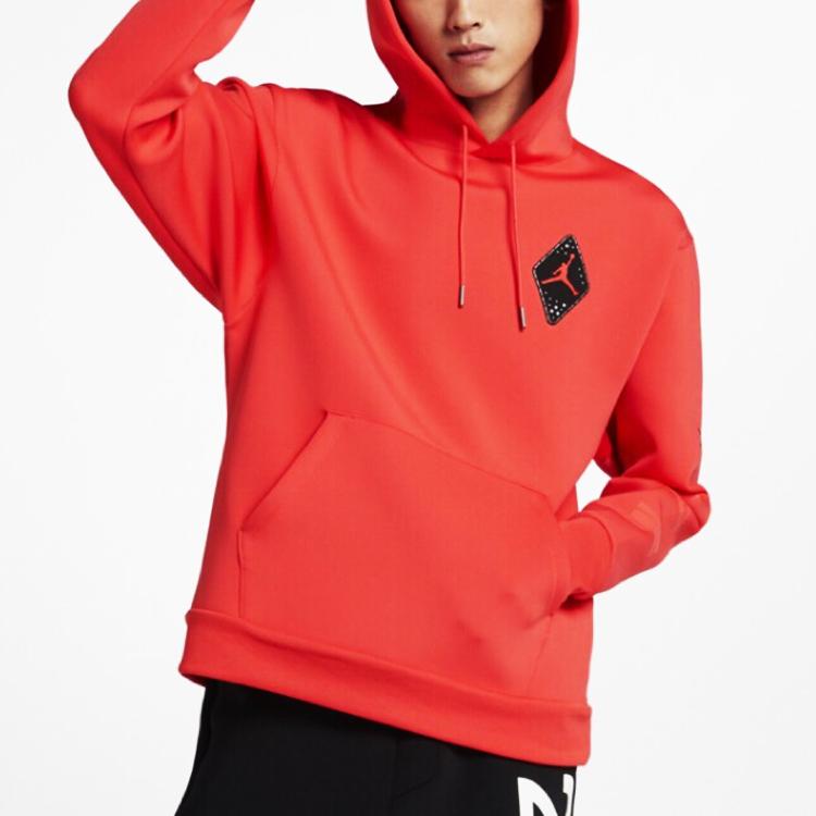 Air Jordan Повседневная спортивная космическая хлопковая толстовка с капюшоном Мужская — фото 4