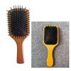 Hemu Wooden Air Cushion Comb & Scalp Massager for Women - Hair Loss Prevention & Volume Boost