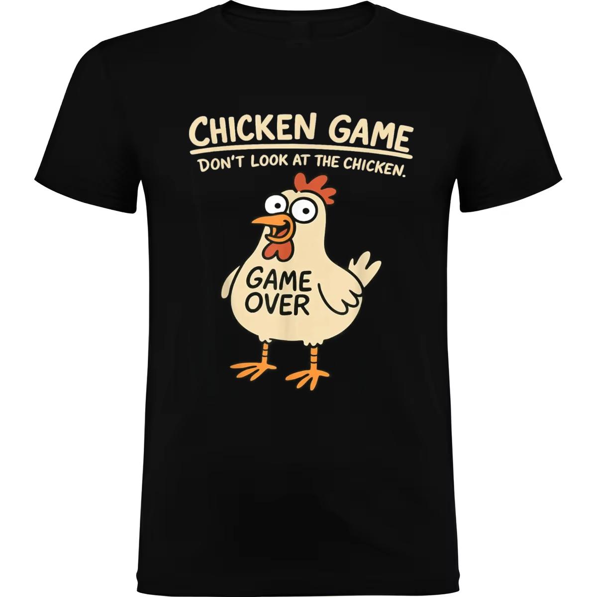 2025 Summer Funny FCawF Chicken FCAWF Chicken Meme 100 Cotton Printed Tshirt for Men Women Short Sleeve Tops Breathable Y2k S