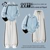 Women's Half-Zip Sweatshirt & Tapered Pants Set