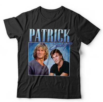 Camiseta Patrick Swayze Apreciación Unisex Homenaje Retroceso Ghost Point Roadhouse