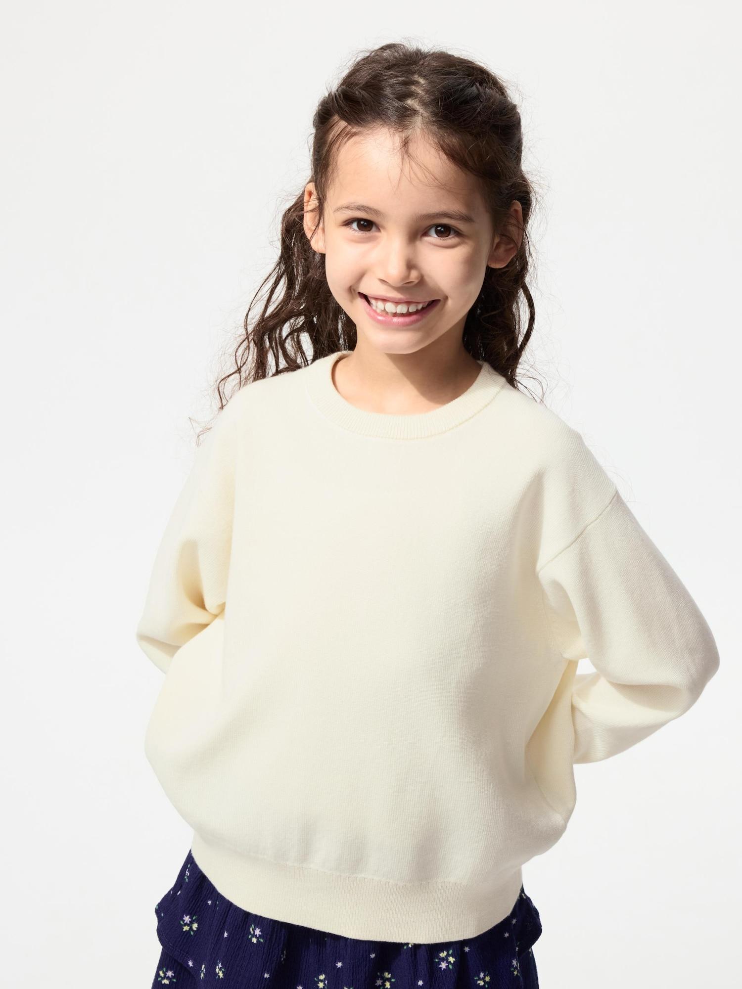 Uniqlo Япония Стильный вязаный свитер Milano Rib, поддающийся стирке 01 OFF WHITE/110