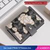 Monedero Retro Floral para Mujer con Múltiples Tarjeteros para ID y Tarjetas Bancarias - Gran Capacidad