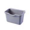 Beauty Salon Mobile Cart Hanging Basket Skin Care Tool Square Plastic Storage Box Kitchen Bathroom Organizers Container