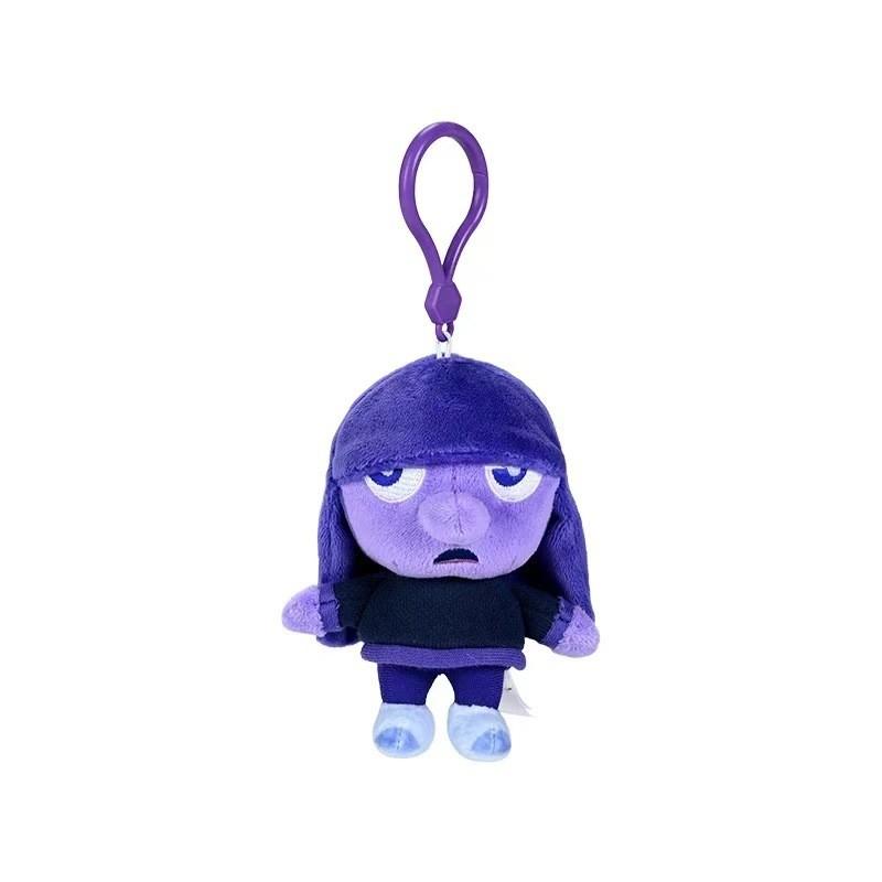 Out Inside Character Plush Keychain Cartoon Backpack Pendant Cute Kids Gift