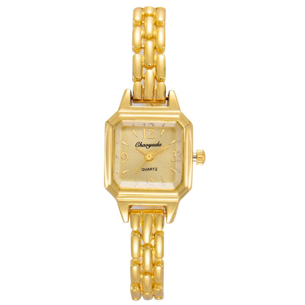 Fashion Small Square Women's Watches Luxury Brand Golden Quartz Watch Woman Simple Elegant Ladies Wristwatches Clock Reloj Mujer