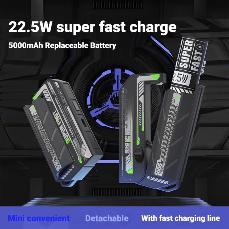 Metal Battery Chargers Case 21700 Battery and PD22.5W Fast Charge Real Time Monitoring Mobile Power Box
