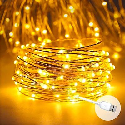 Led Rice Lights - 10 M, 100 LED, Fairy Lights USB Operated, Led Lights for Home Decoration, Rice LED Lights for Decoration