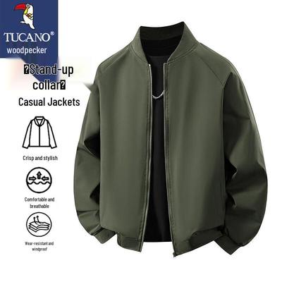 Men's Spring Autumn Casual Baseball Jacket