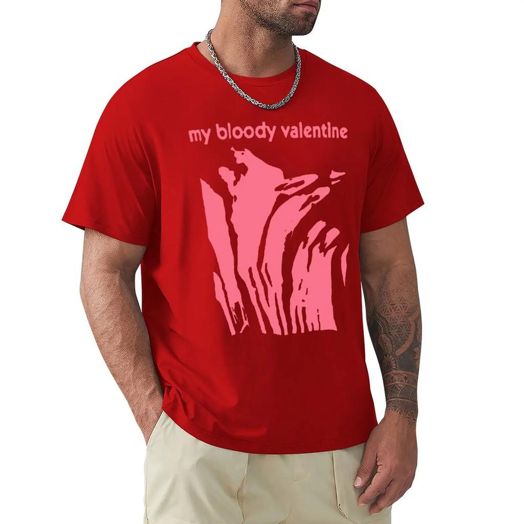 VINTAGE RARE My-Bloody-Valentine T Shirt Harajuku Short Sleeve T-shirt 100% Cotton Graphics Tshirt Tops