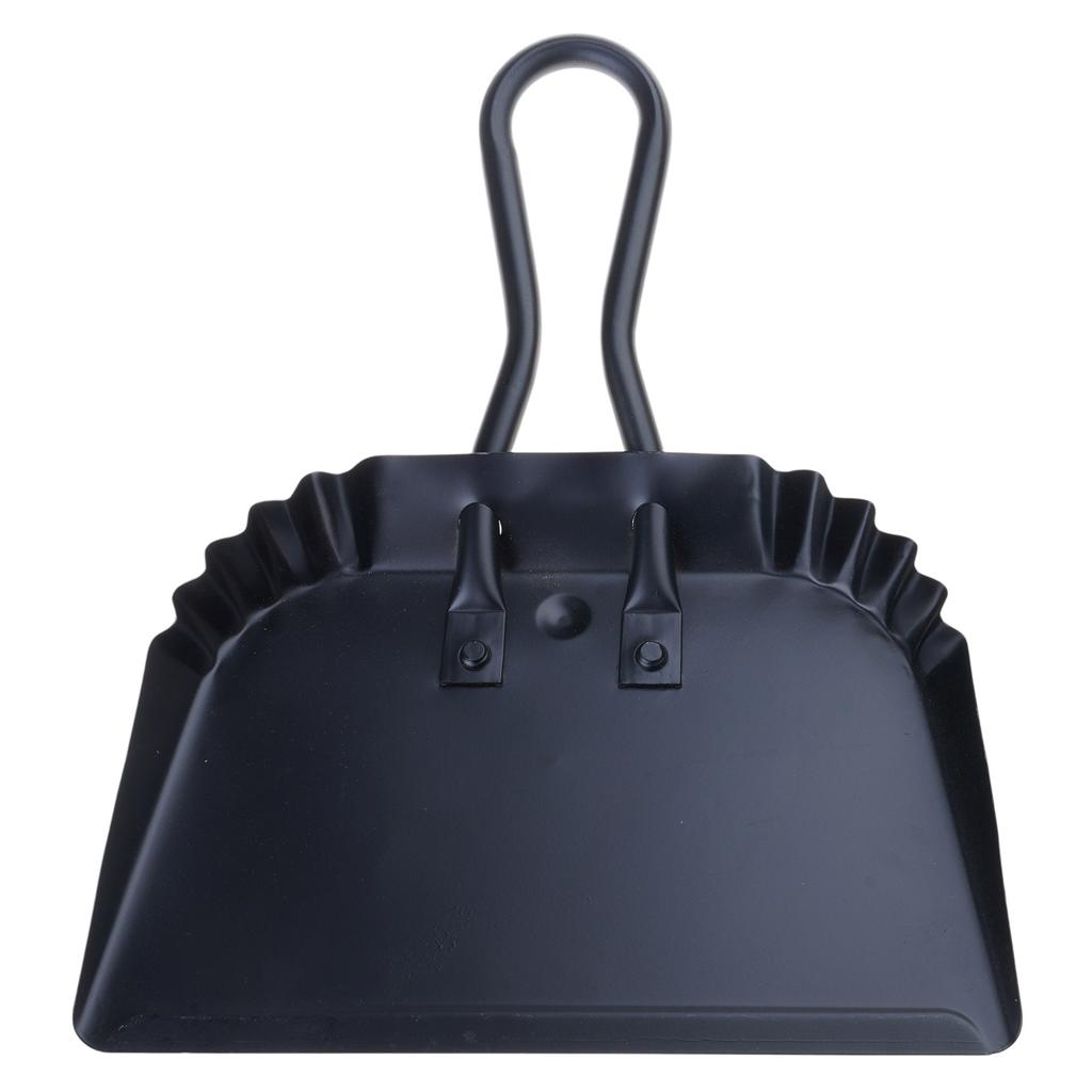 17 Inch Metal Large Handheld Dustpan and Hand Broom Brush Set for Sweeping Small Items In Indoor and Outdoor Space