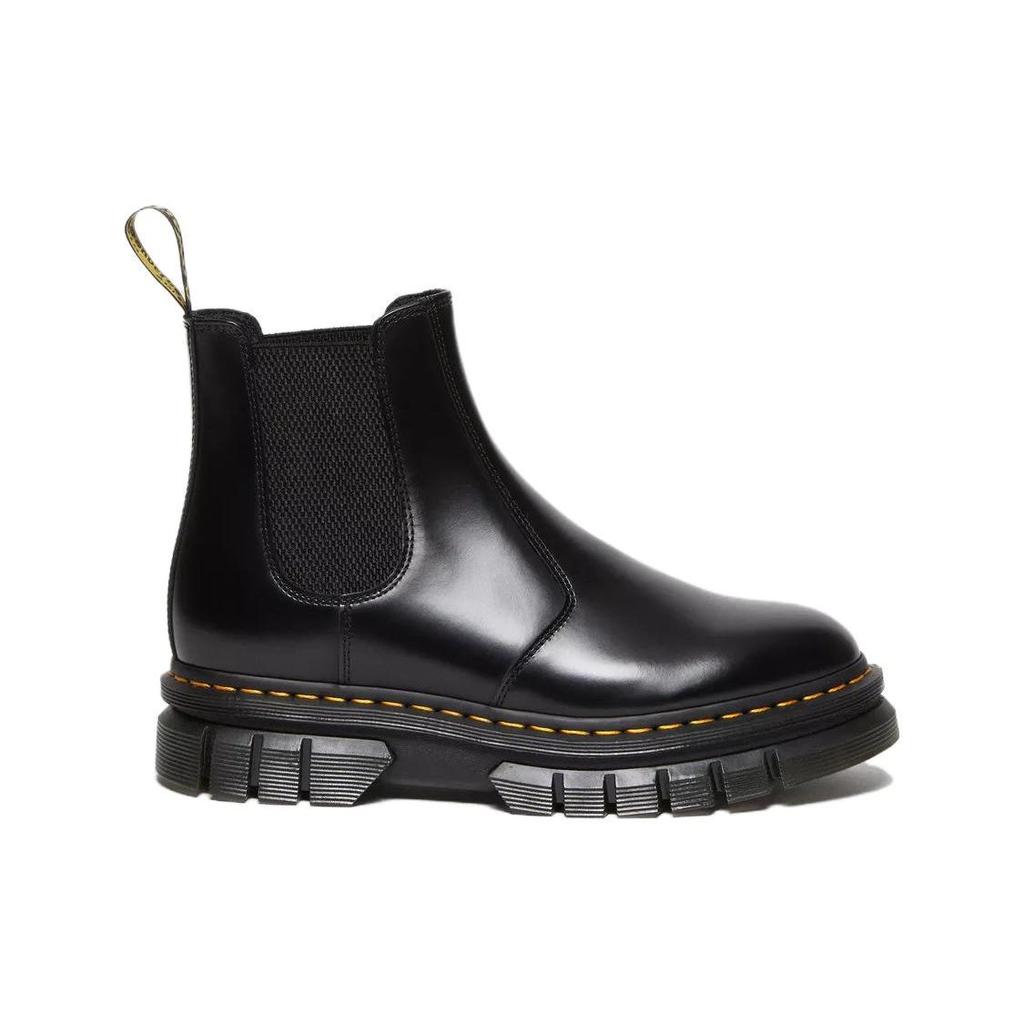 Dr. Martens Leather Minimalist Versatile Short Chelsea Boots Unisex boots Black 27834001