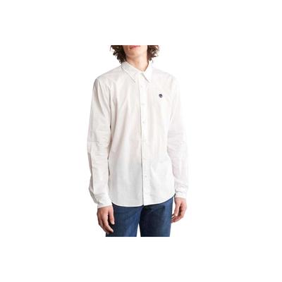 Fitted Solid Long Sleeve Shirt Men Shirts TB0A2ERT1001