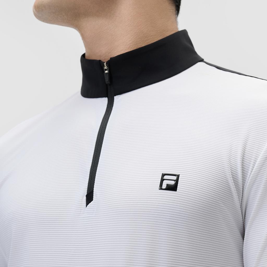 New FILA T Shirts Men's Jade White A11M435203FWT