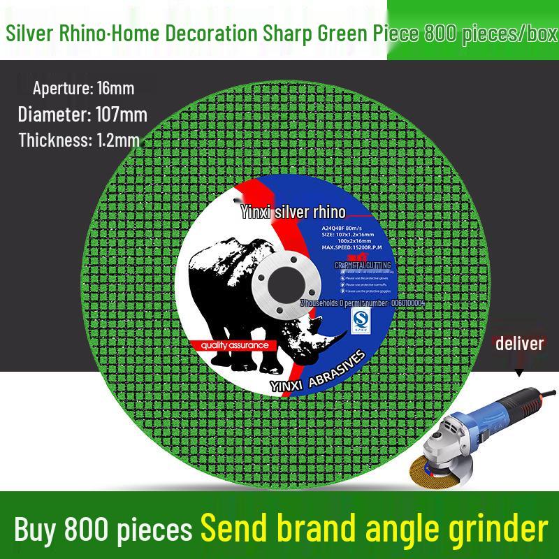Stainless Steel Angle Grinder Cutting Disc - Resin Metal Grinding Wheel for Rail and Iron Cutting