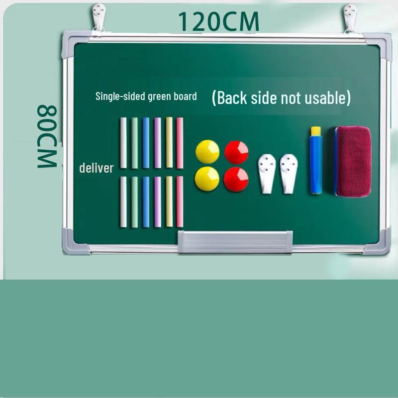 Magnetic Blackboard Wall Sticker for Home or Classroom - Single/Double-Sided, Hanging or Stand