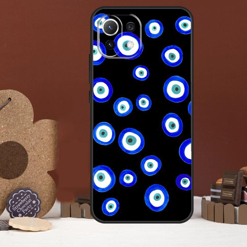 Evil Eyes Case For Xiaomi 14 15 Ultra 15T 14T 13T 17 Pro Max POCO X7 Pro X5 X6 F5 F6 F7 F8 Ultra Cover