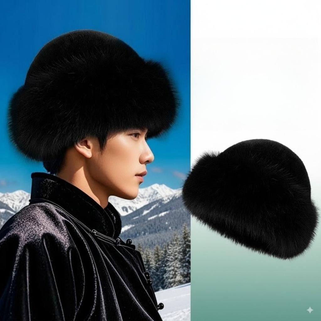 Women's Hat, Velvet, Thick, Windproof Hat, Cold Proof Hat, Warm Hat, Fisherman's Hat